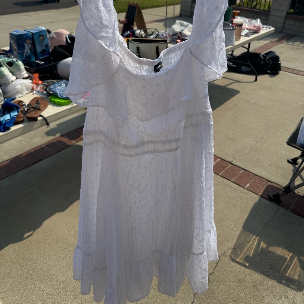 Torrid white dress 5x nwt